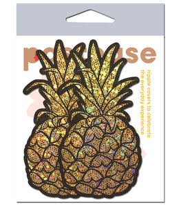 Pastease Glitter Pineapples Gold