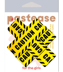 Pastease Crossed Caution Tape