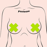 Pastease Plus X Glow In The Dark Neon Yellow Default Title