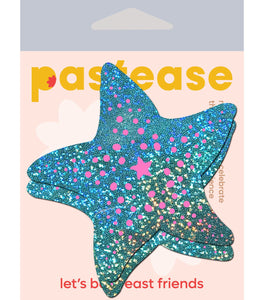 Pastease Twinkling Aqua & Pink Starfish