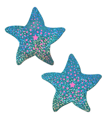 Pastease Twinkling Aqua & Pink Starfish Default Title
