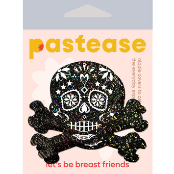 Pastease Skull Black Glitter Candy Default Title