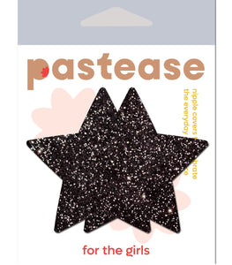 Pastease Sparkle Black Stars