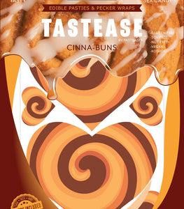 Tastease Cinna-bun Edible Nipple Pasties & Pecker Wraps