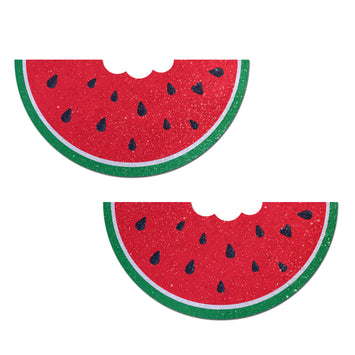 Pastease Watermelon W/ Bite Glitter Velvet Default Title