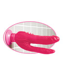 Waterproof Double Penetrator Wall Banger Pink