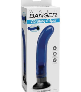 Waterproof G Spot Wall Banger - Blue