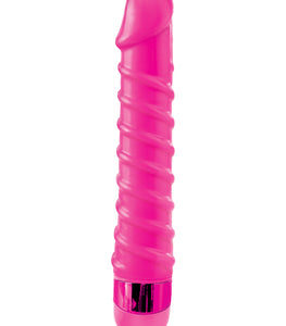 Classix Candy Twirl Massager Pink