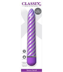 Classix Sweet Swirl Vibrator Purple