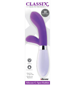 Classix Silicone G-spot Rabbit Purple Default Title