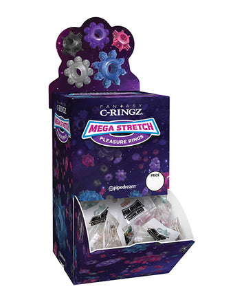 Mega Stretch Silicone Pleasure Ring 72pc Pop Default Title