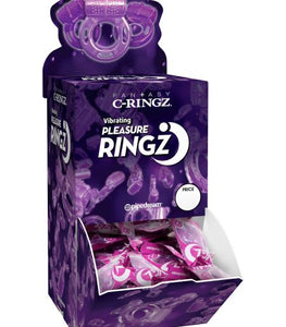 Vibrating Pleasure Ringz 36pc Bowl