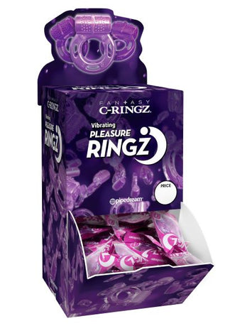 Vibrating Pleasure Ringz 36pc Bowl Default Title