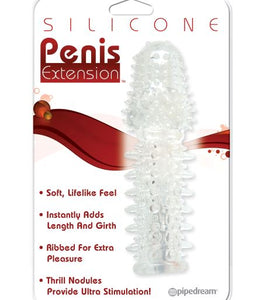 Silicone Penis Extension Clear