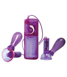 Fetish Fantasy Nipple Pumps Vibrating Default Title