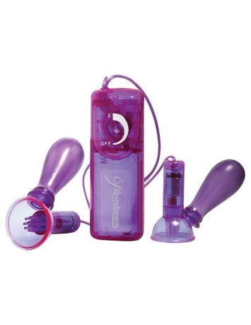 Fetish Fantasy Nipple Pumps Vibrating Default Title