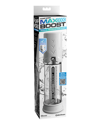 Pump Worx Max Boost Clear White