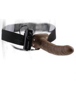 Fetish Fantasy 8in Hollow Strap On Vibrating