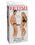 Fetish Fantasy Hollow Strap On For Him Or Her