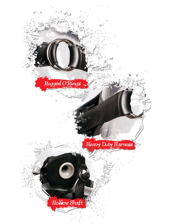 Fetish Fantasy Extreme 12in Hollow Strap On Flesh Default Title