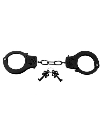 Fetish Fantasy Designer Black Metal Handcuffs Default Title