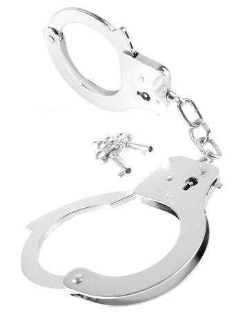 Fetish Fantasy Designer Metal Handcuffs Silver