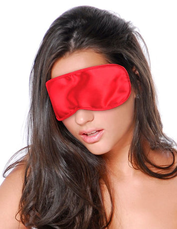 Fetish Fantasy Love Mask-red Satin Default Title