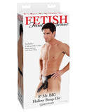 Fetish Fantasy Mr Big Hollow 8in Strap On Black