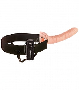 Fetish Fantasy 10in Hollow Strap On Flesh