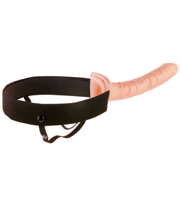 Fetish Fantasy 10in Hollow Strap On Flesh