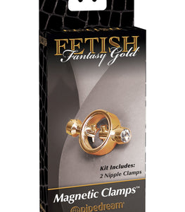 Fetish Fantasy Gold Magnetic Clamps