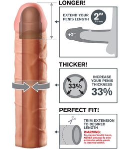 Fantasy X-tensions Perfect Extension Flesh 3 inch