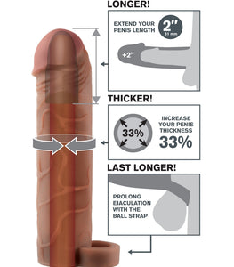 Fantasy X-tensions Perfect Extension 2in W/ Ball Strap Default Title
