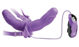 Fetish Fantasy Elite Vibe Double Delight Strap On