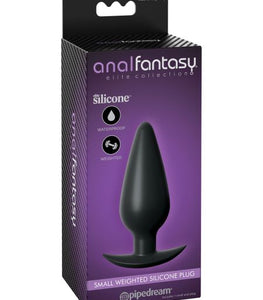 Anal Fantasy Elite Small Weighted Silicone Plug