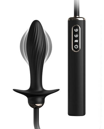 Anal Fantasy Elite Auto-throb Inflatable Plug Black Default Title