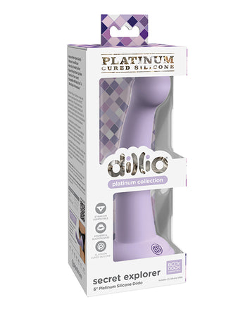 Dillio Platinum 6in Secret Explorer Purple
