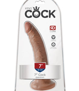 King Cock 7 In Cock Tan