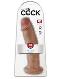King Cock 10 In Cock Tan Default Title
