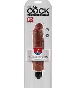 King Cock 7 Vibrating Stiffy 