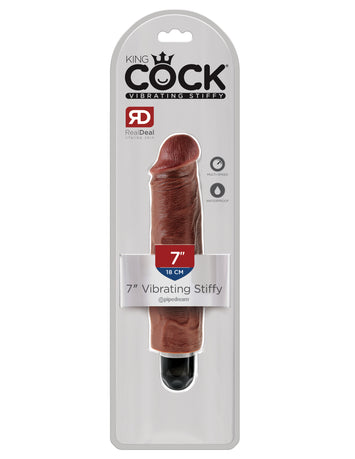 King Cock 7 Vibrating Stiffy 