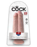 King Cock 7 Two Cocks One Hole "