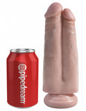 King Cock 7 Two Cocks One Hole " Flesh