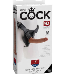 King Cock Strap On Harness Cock