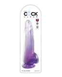 King Cock Clear 10in W/ Balls