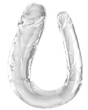 King Cock 18 In Double Dildo Clear Default Title