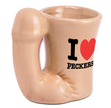 Bachelorette Mini Pecker Shot Glass 12 Pc Display