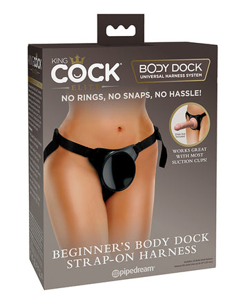 King Cock Elite Beginners Body Dock Strap On Harness Default Title