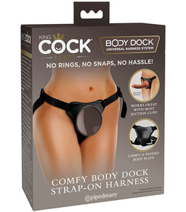 King Cock Elite Comfy Body Dock Strap On Harness