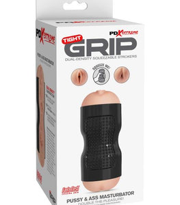 Pdx Extreme Tight Grip Pussy & Ass Masturbator Black/light